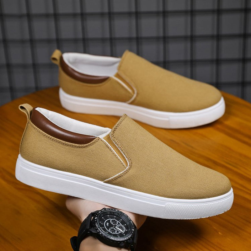 Slip-On herresko i lær – Lennard
