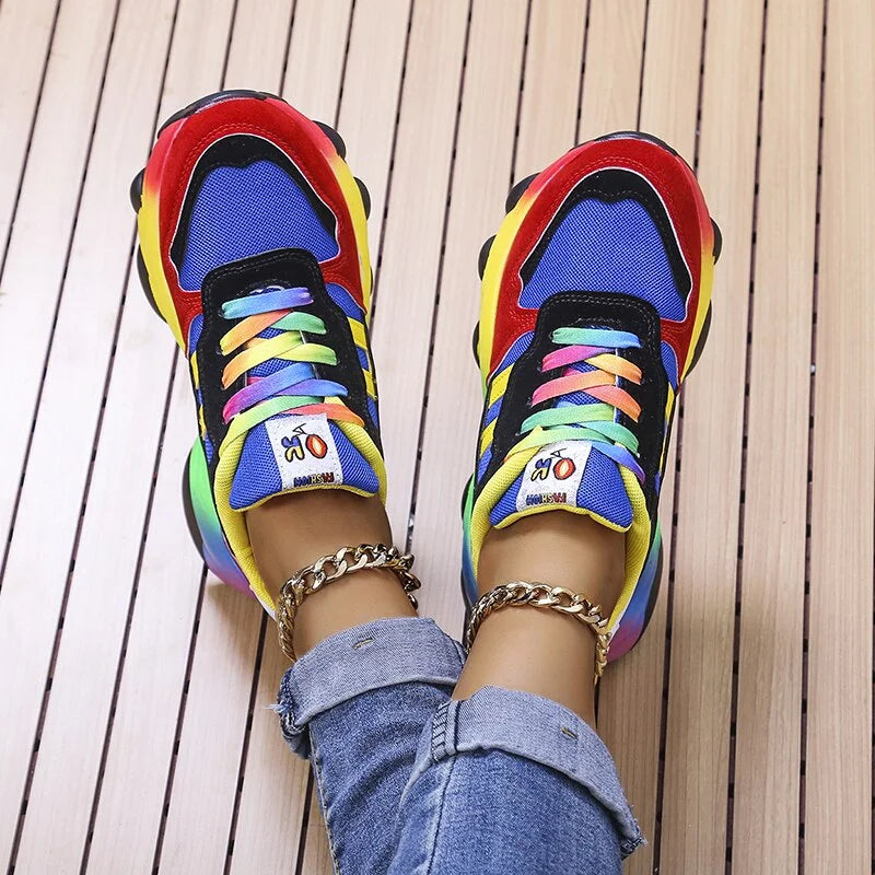 Farverige damesneakers – Solenya