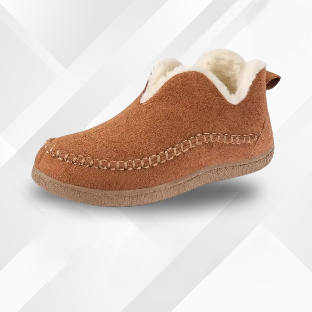 Vinter-barefodssko med fleece-fór - Amalia