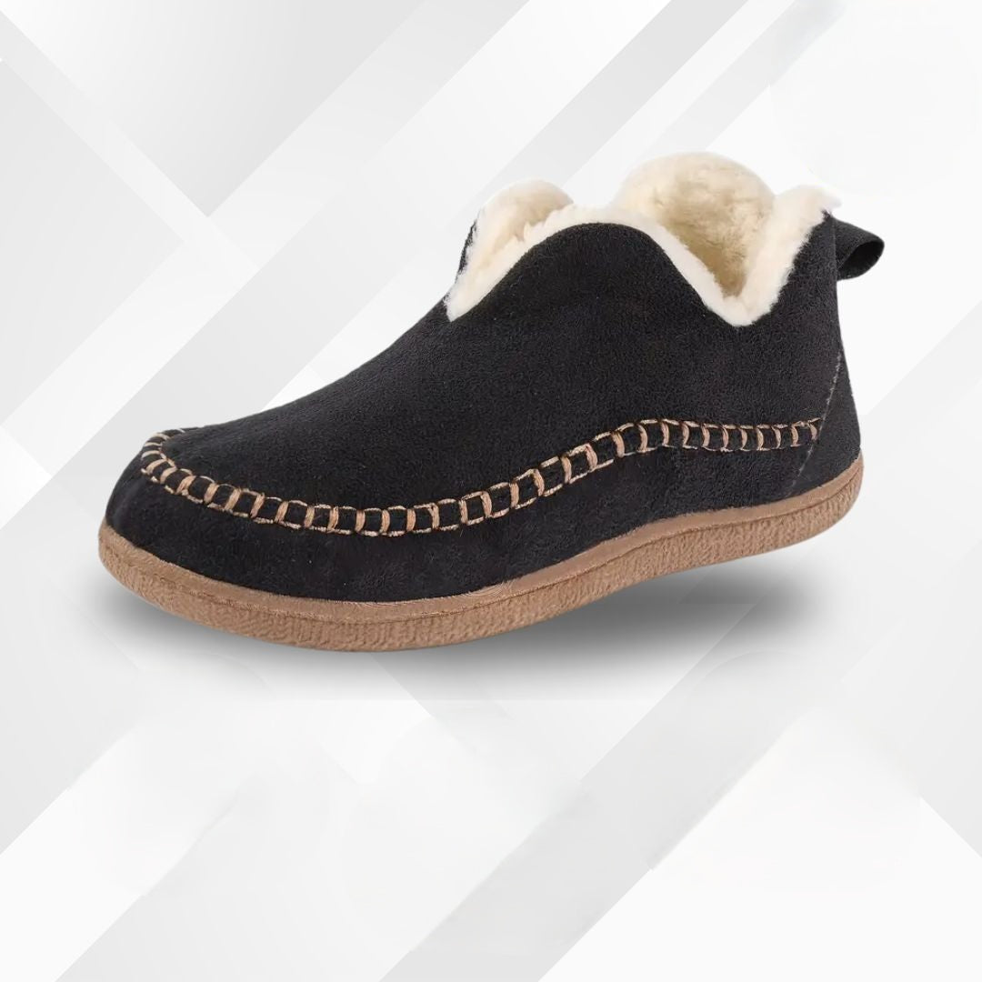 Vinter-barefodssko med fleece-fór - Amalia
