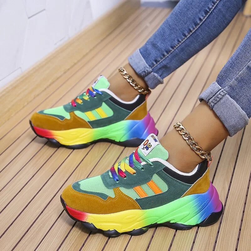 Farverige damesneakers – Solenya