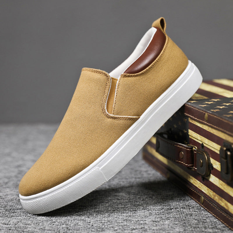 Slip-On herresko i lær – Lennard