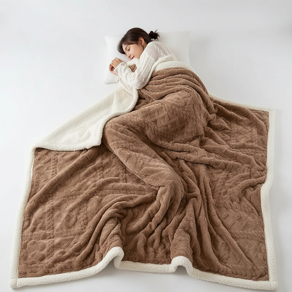 Doppelseitige Schlafdecke - WoolDream