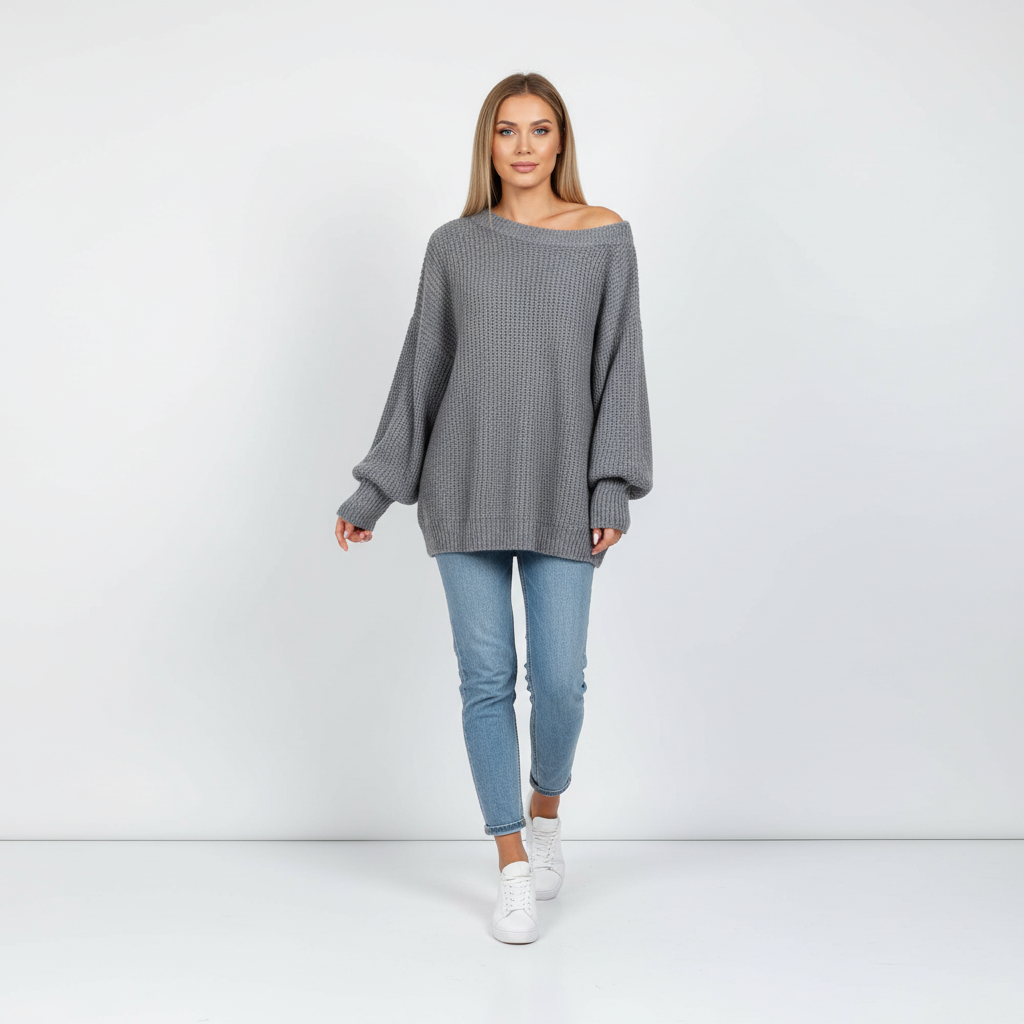 Gestrickter Damenpullover - Marina
