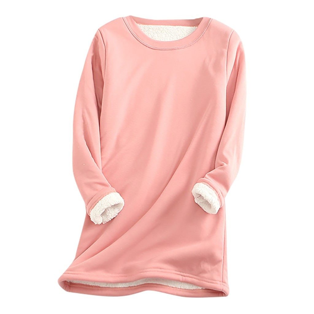 Dame-vinterfleecepullover med for – Mira