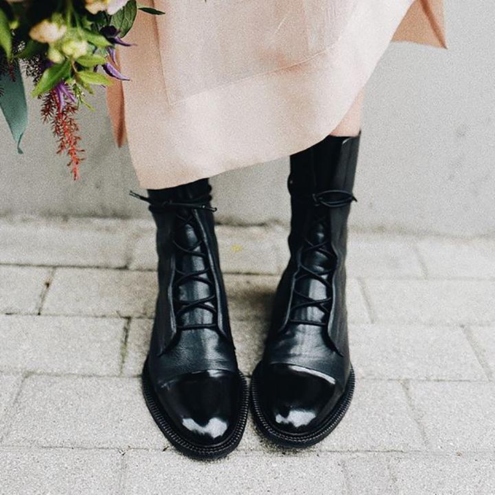 Efterårs vintage damesko – Marvella