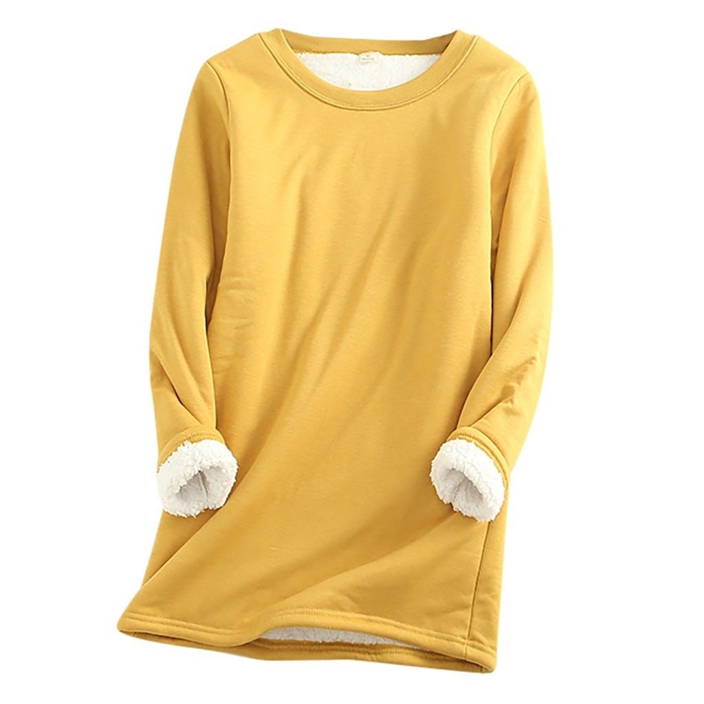 Dame-vinterfleecepullover med for – Mira
