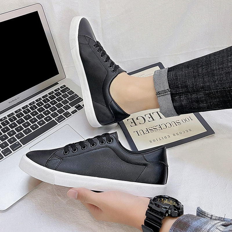 Herrer Slip-on lædersneakers – Jonas