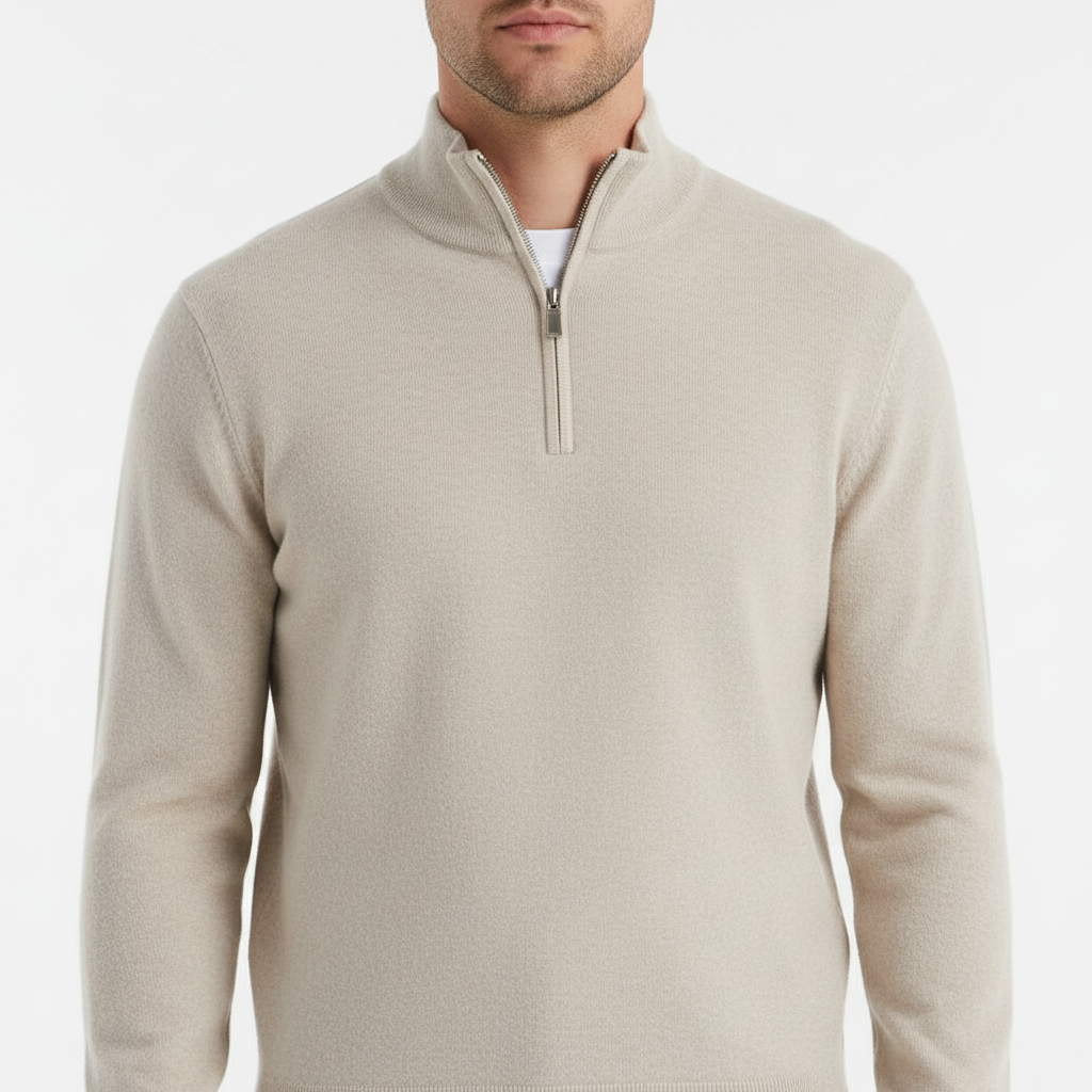 Herrenpullover Mit Reißverschluss - Leonard