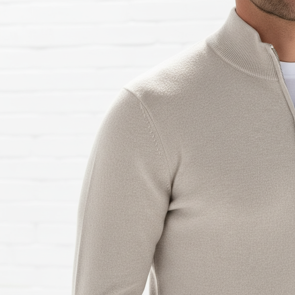 Herrenpullover Mit Reißverschluss - Leonard