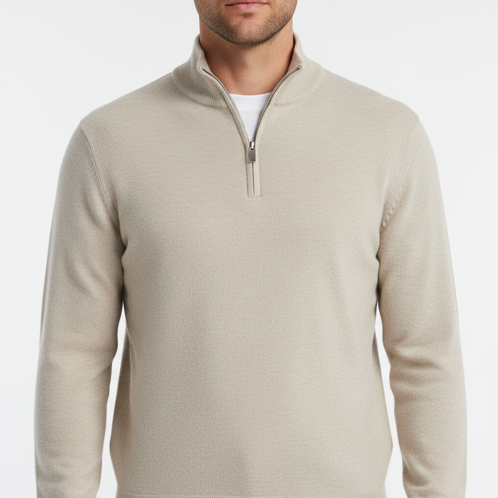 Herrenpullover Mit Reißverschluss - Leonard