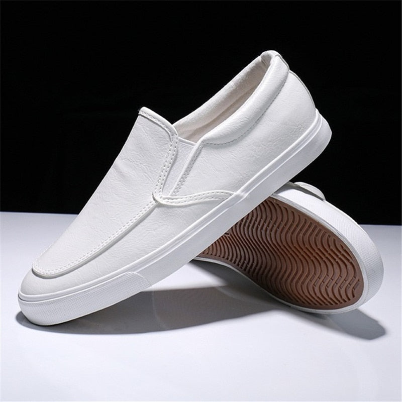 Herrer Slip-on lædersneakers – Jonas