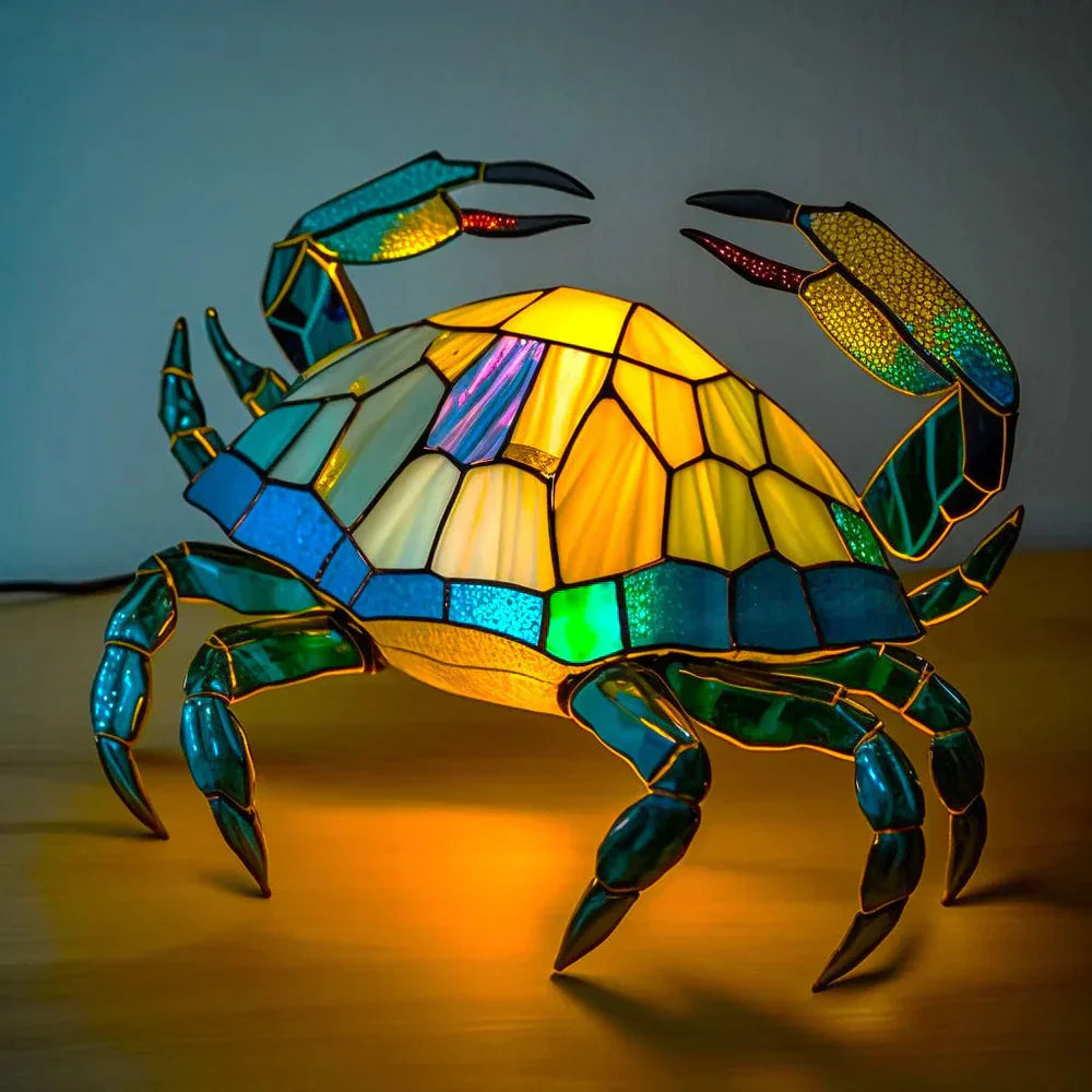 Kunstvolle Tischlampe - AnimalGlow