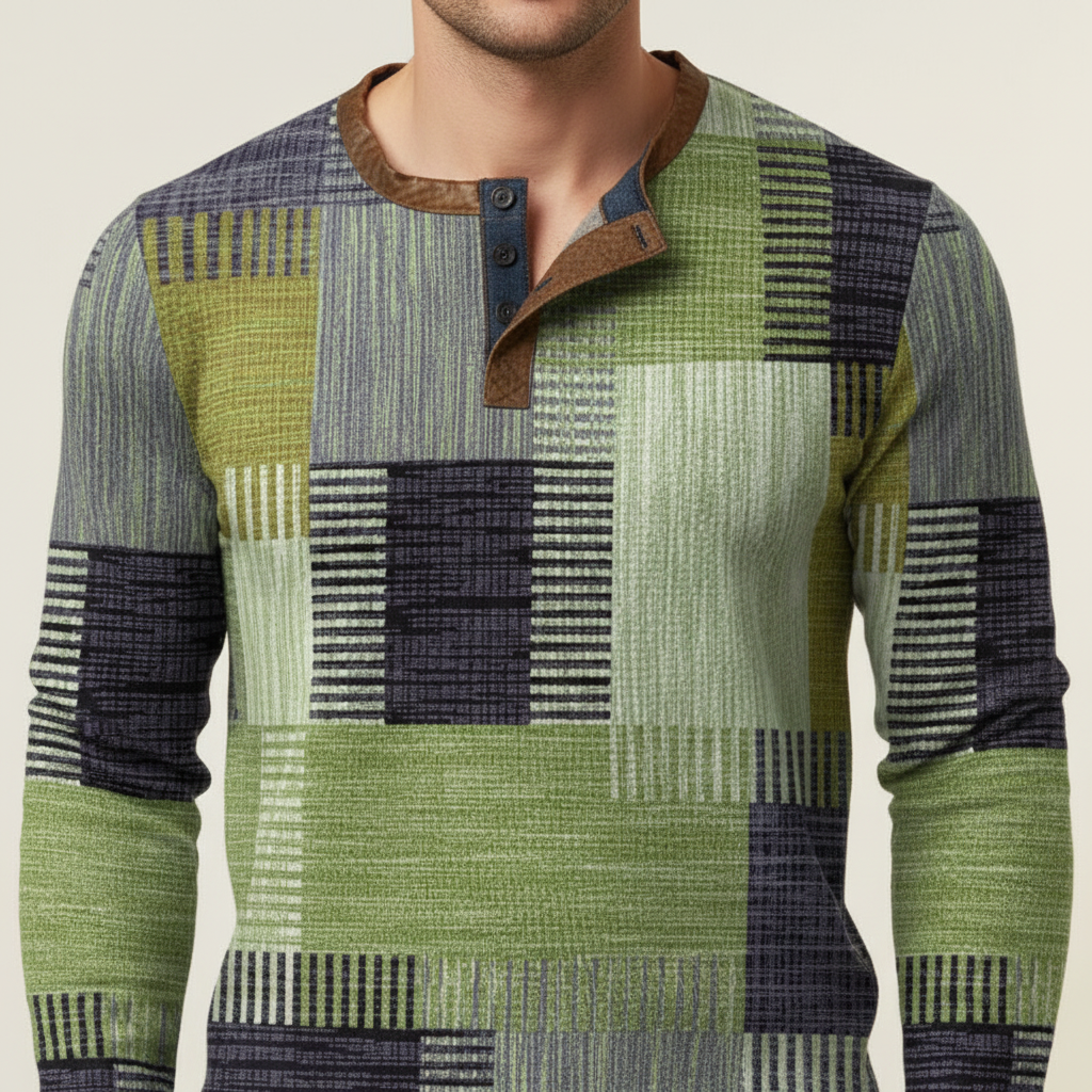 Langärmliger Herrenpullover - Sven