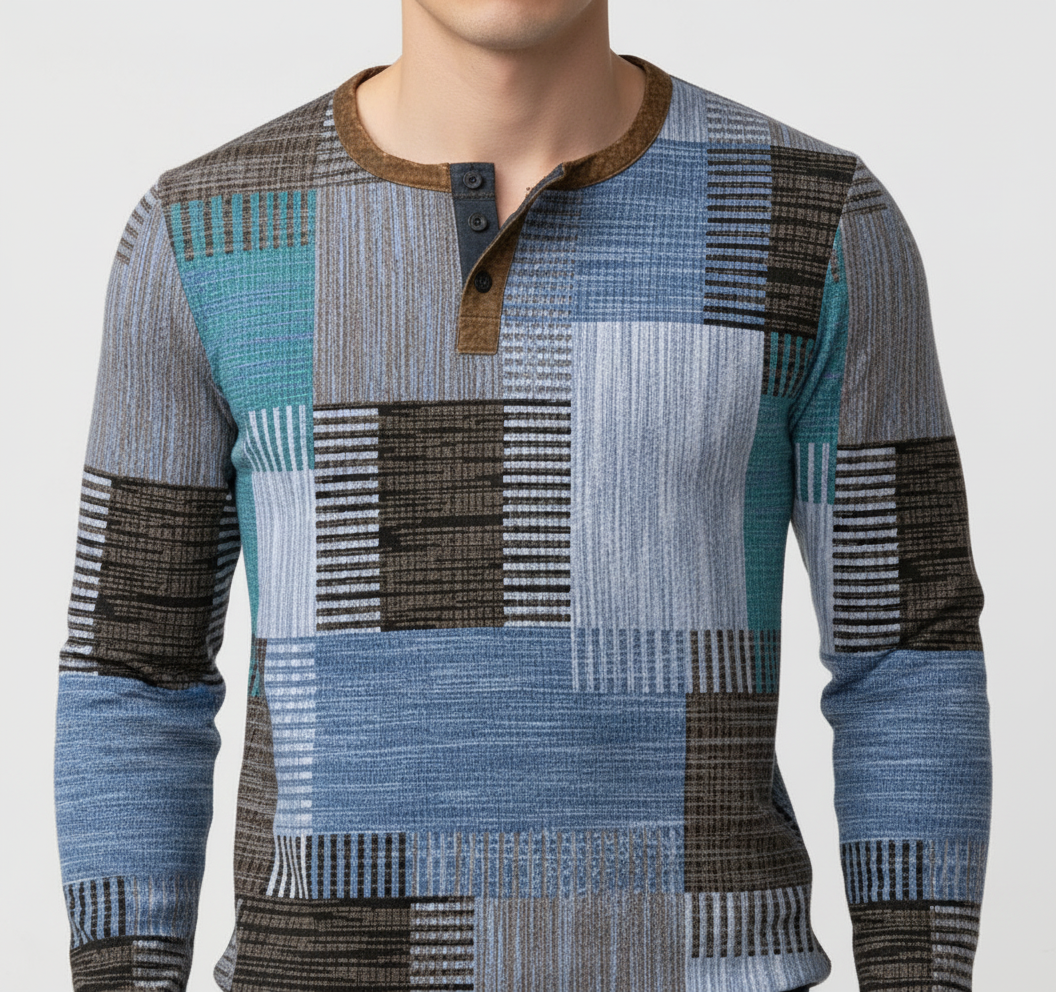 Langärmliger Herrenpullover - Sven