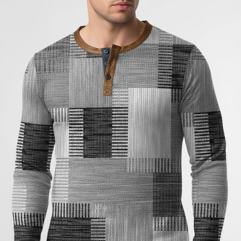 Langärmliger Herrenpullover - Sven