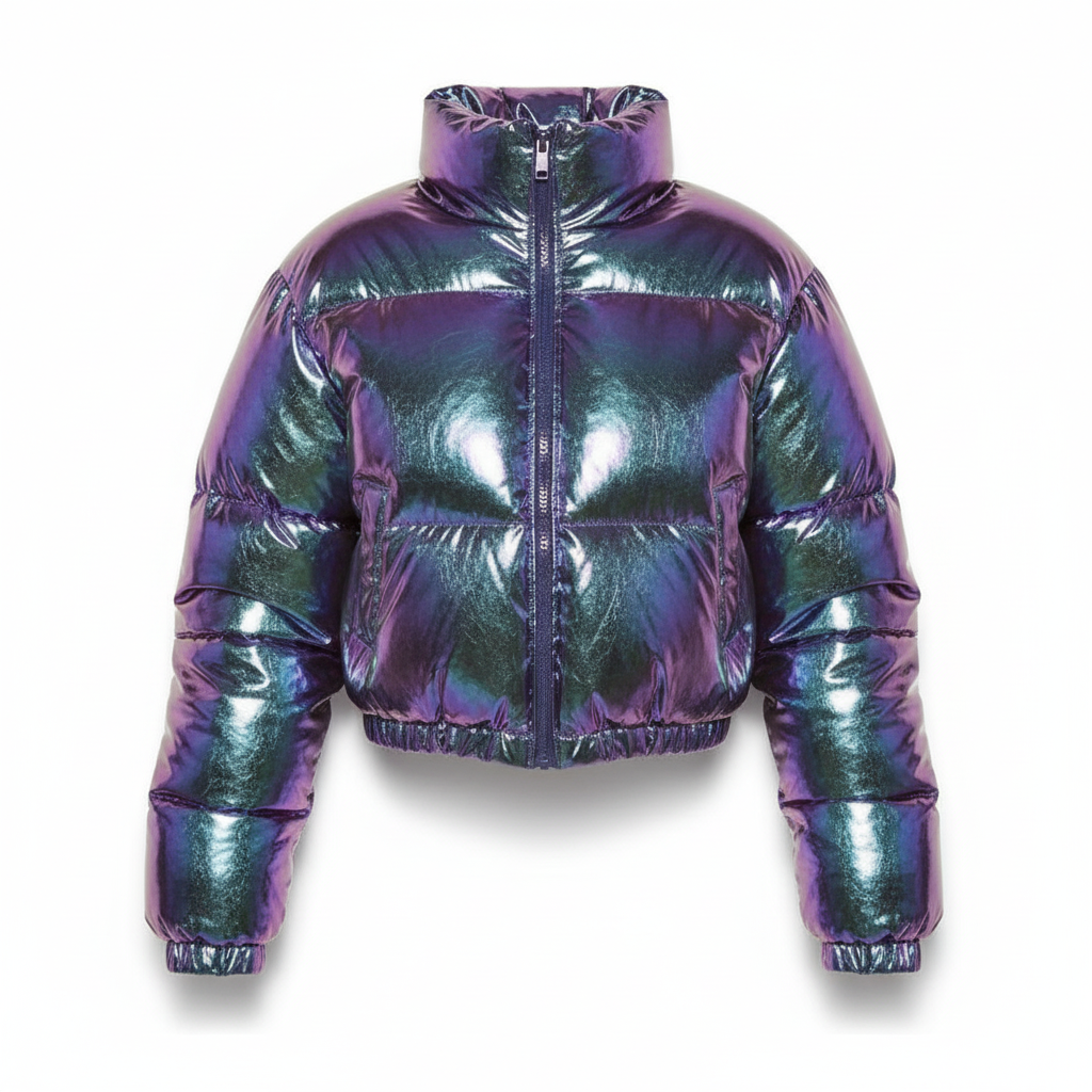 Modischer Puffer-Mantel - Elisa