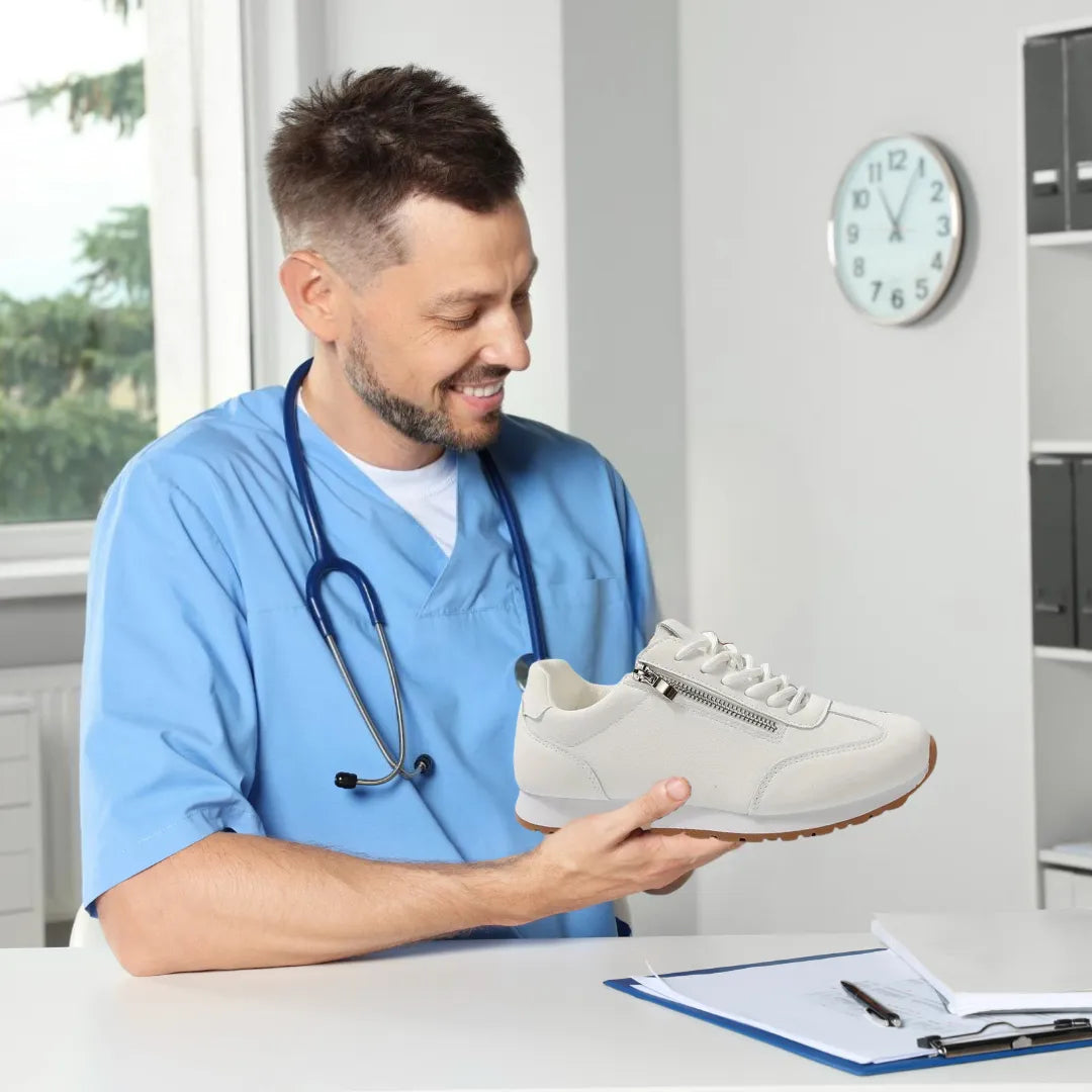 Dame sneakers med ergonomisk sål - Chiara