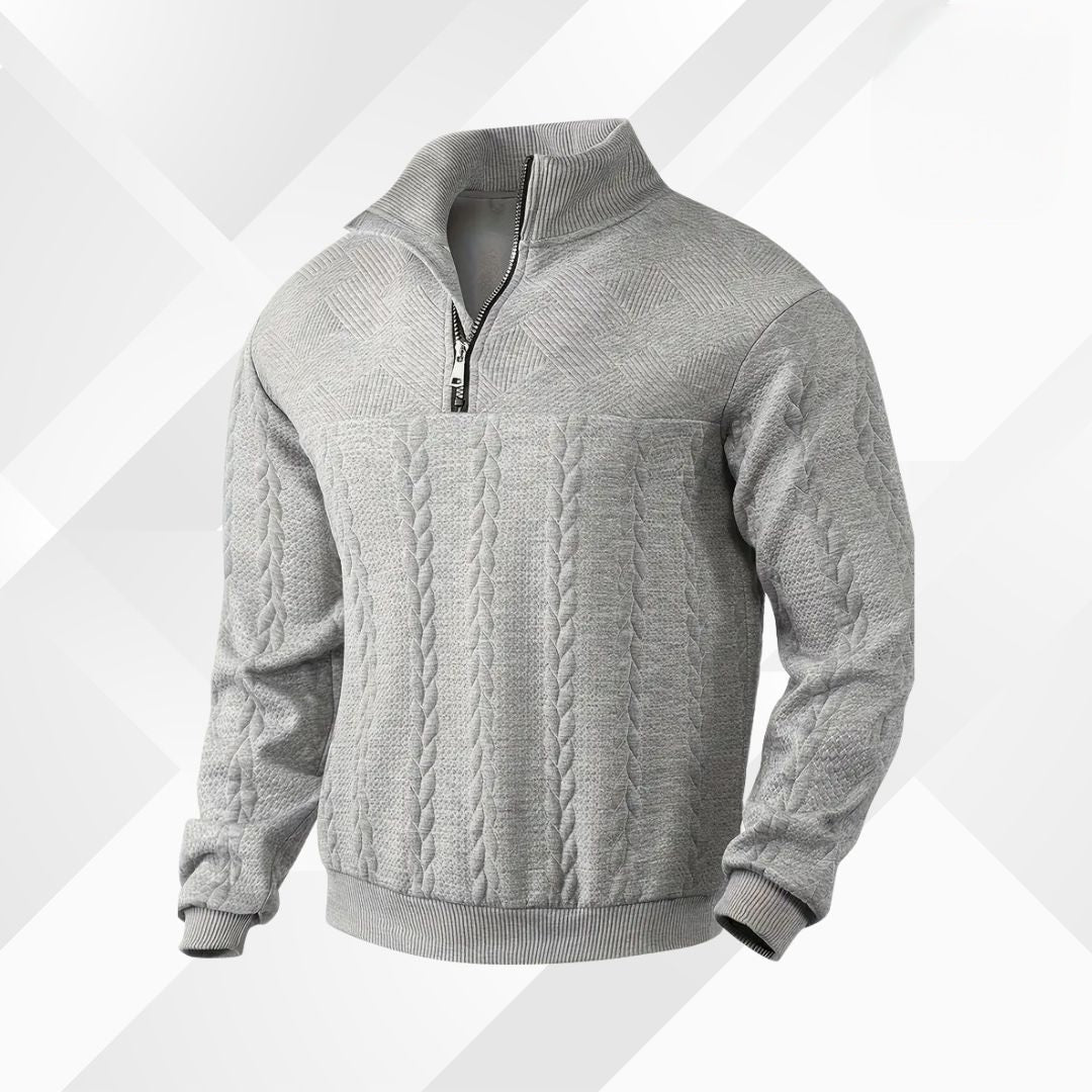 Herrertrøje med cashmere-merinould - Efterårsfortryllelse Severin