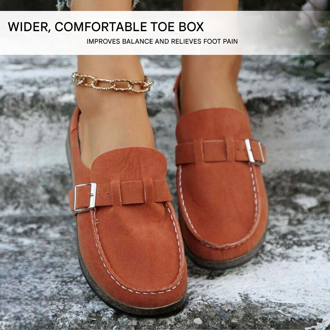 Damer Loafers i ruskinds – Giulia