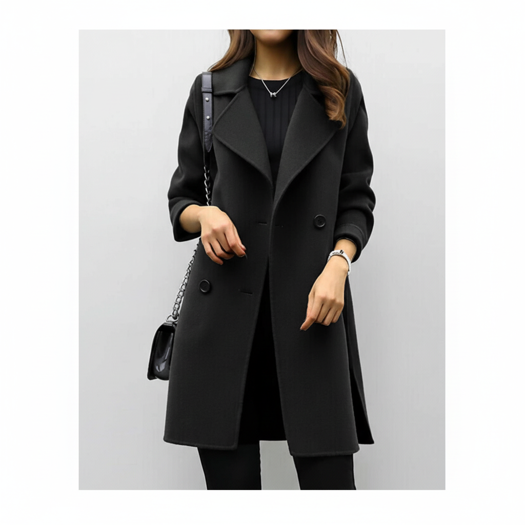 Taillierter Damenmantel - Lara