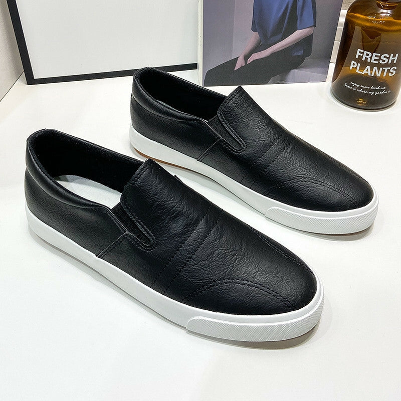 Herrer Slip-on lædersneakers – Jonas