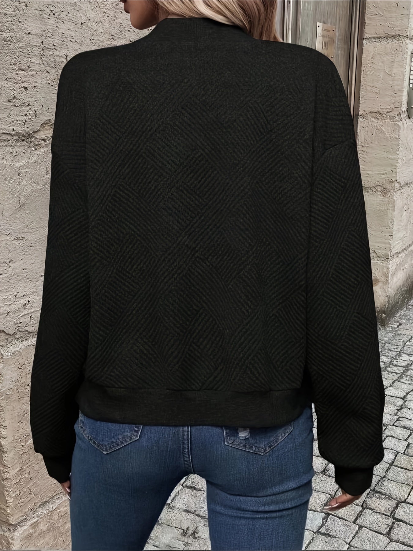 Stilfuld dame zip-up jakke – Rivka efterårsudgave
