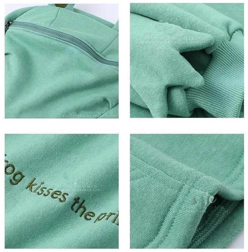 Unisex-hoodie med frø-design – Efterårsagtig Froggy-magi
