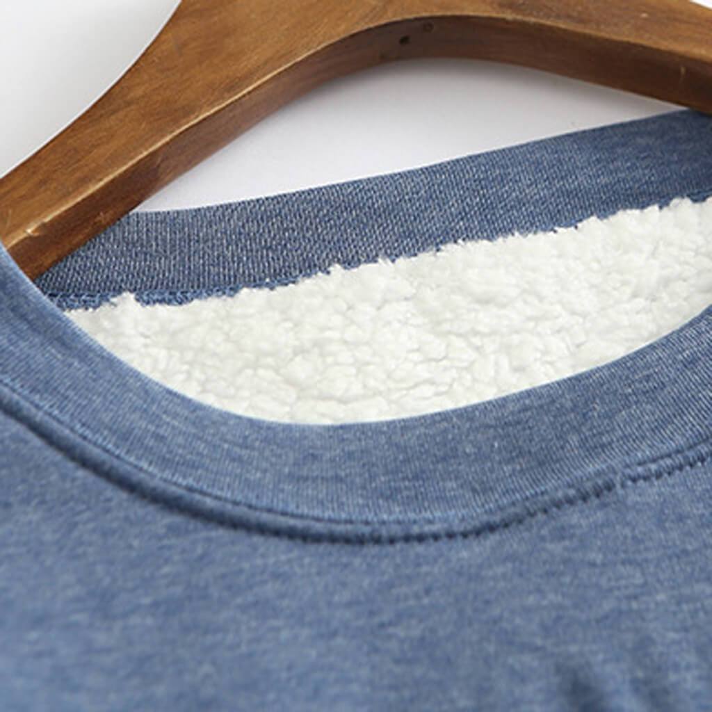 Dame-vinterfleecepullover med for – Mira