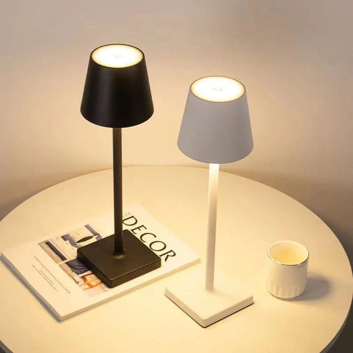 Bærbar dæmpbar LED-bordlampe - LumiAura