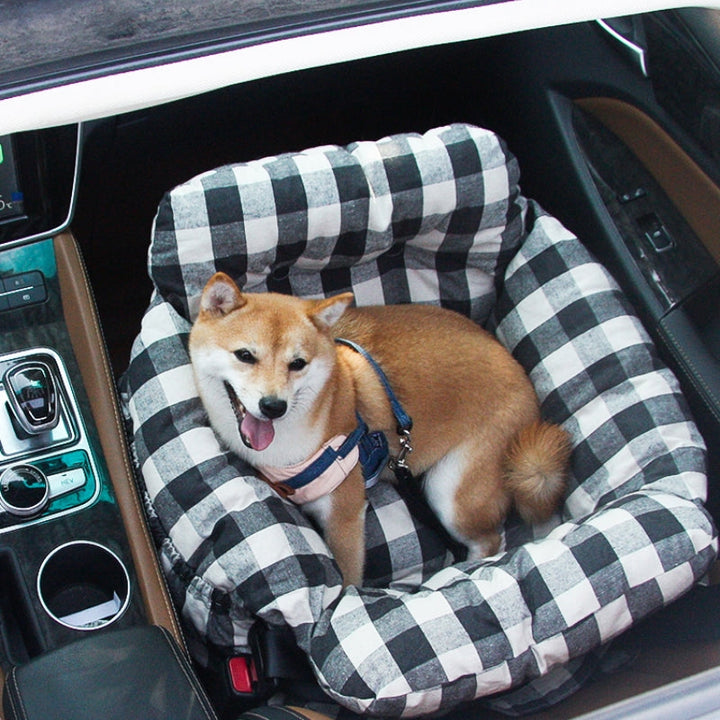 Komfortabel hundeseng til bilen - TravelPaw