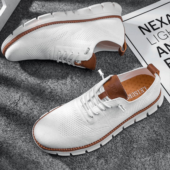 Åndbare og ultrakomfortable herresneakers i et minimalistisk design – Elias
