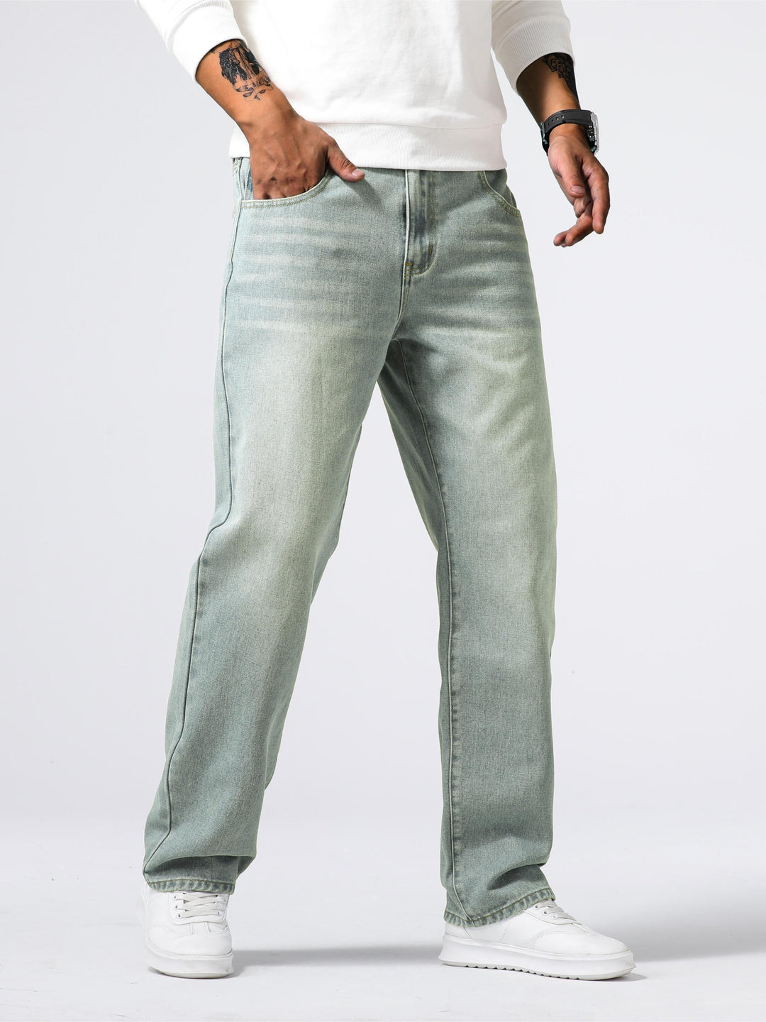 Relaxed Fit Regular Herrejeans - Lucas
