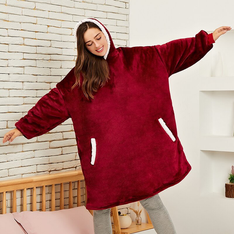 Unisex termisk fleece-hættetrøje - Noah