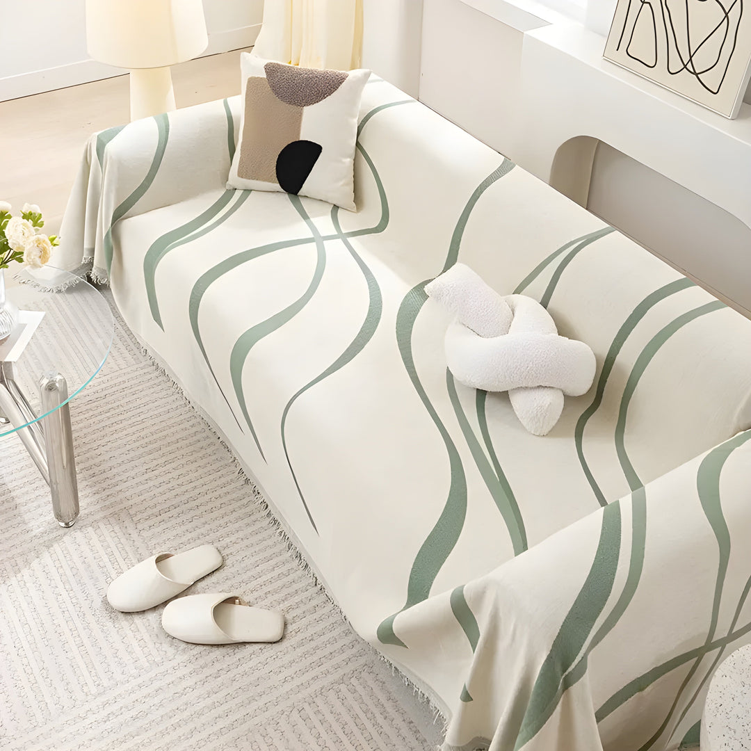 Vendbar sofaovertræk - LuxeFlip