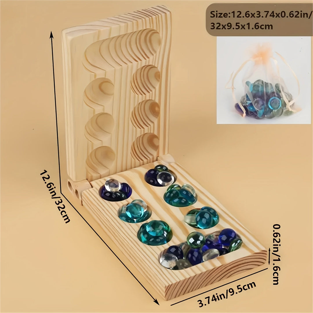 Mancala Deluxe Brætspil - BrainStones
