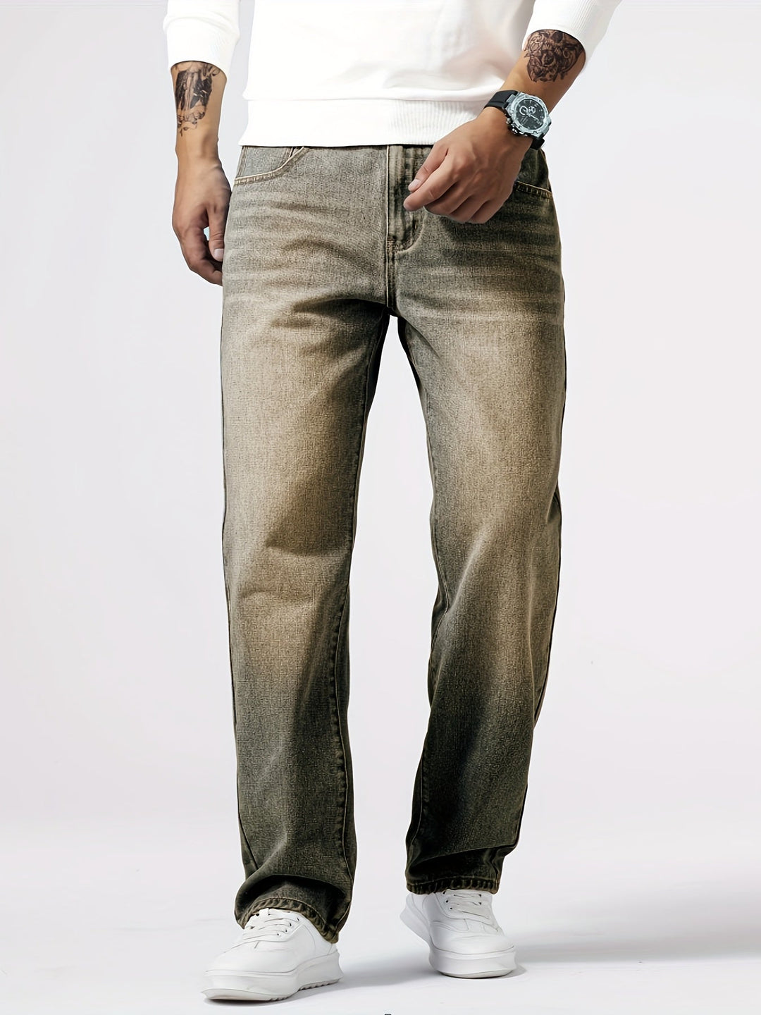 Relaxed Fit Regular Herrejeans - Lucas