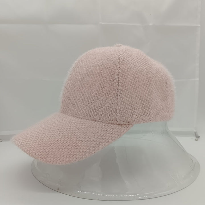Varm dame baseballcap med imiteret pels til efterår og vinter – Lorena