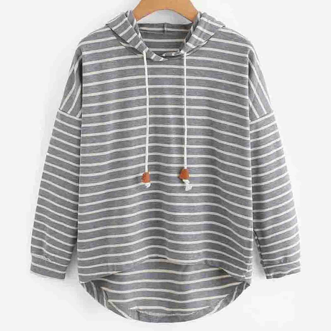 Stilfuld damehoodie - Liana