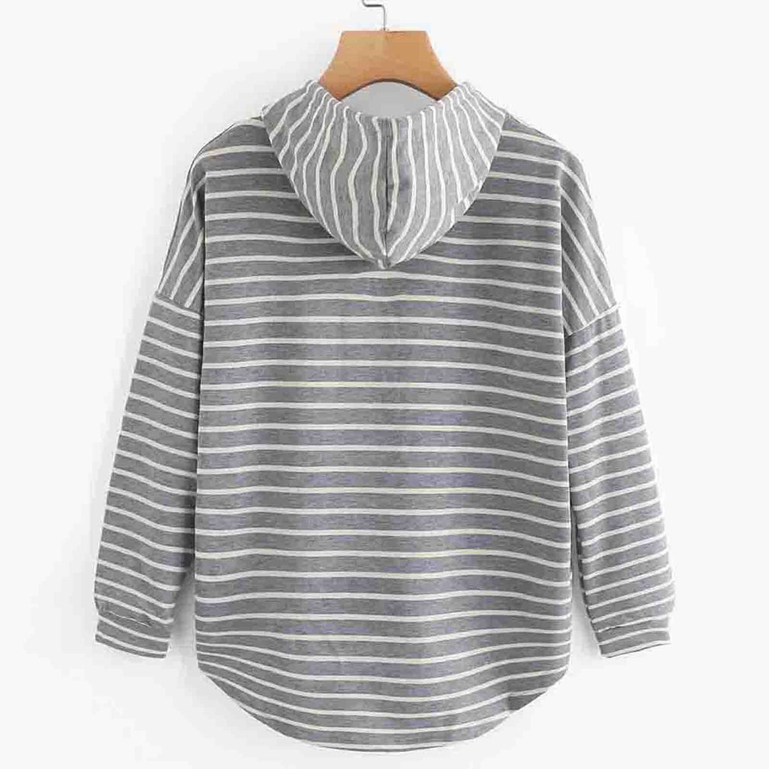 Stilfuld damehoodie - Liana