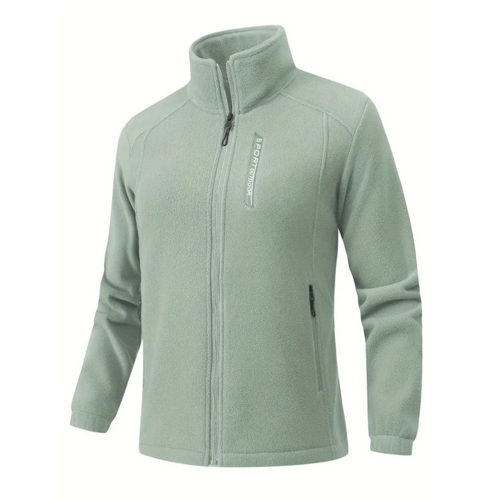 Dame Outdoor Fleecejakke varm foret med plusk-indvendigt foer – Liv