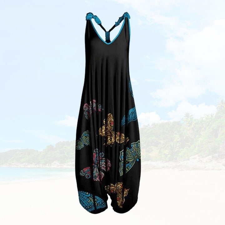 Sommer Jumpsuit til Damer med Løs Pasform – Elenya