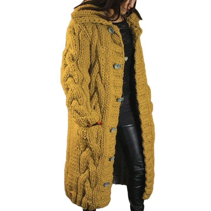 Komfortabel tykstrikket vest - Emma