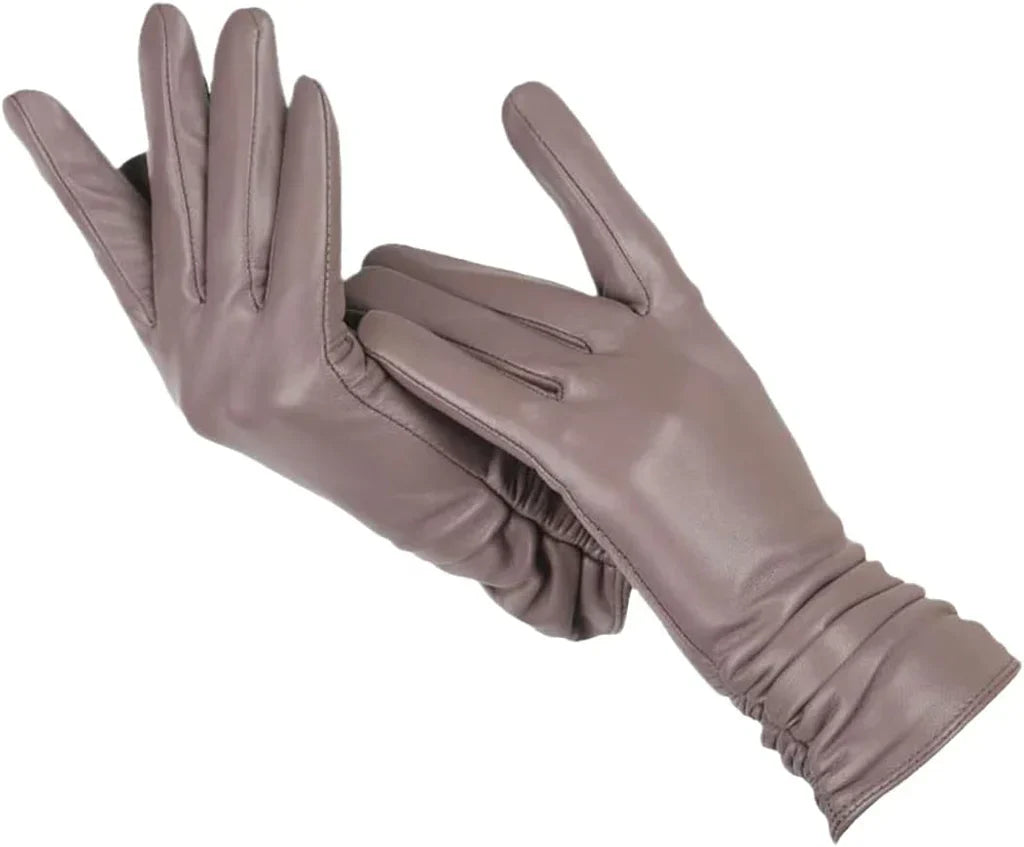 Klassiske læderhandsker til damer - LuxLeather