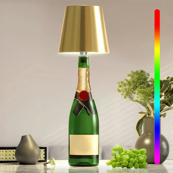 Bærbar LED-flaskelampe - GlowBottle