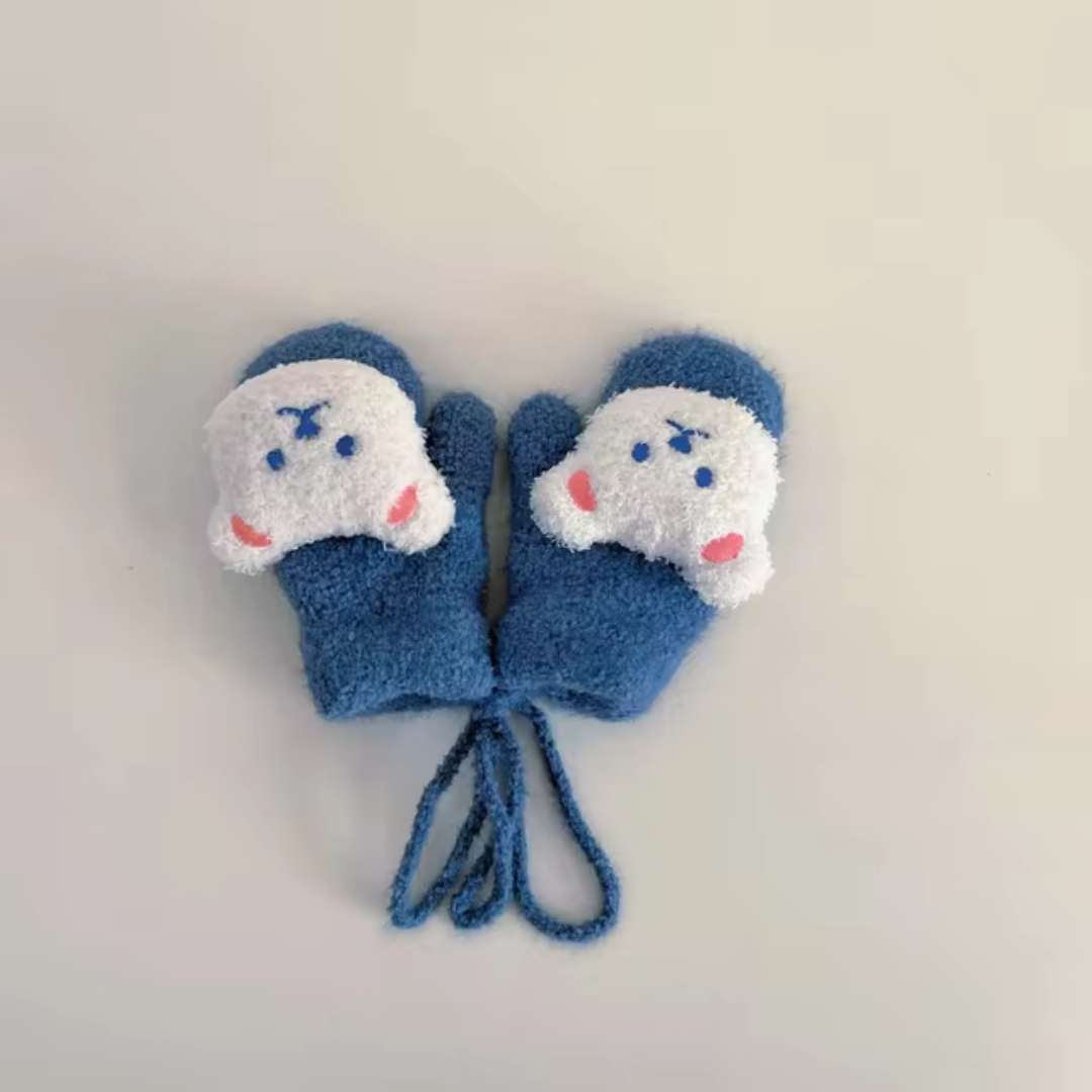 Børne-vinterhandsker med bjørnemotiver – TinyBear handsker