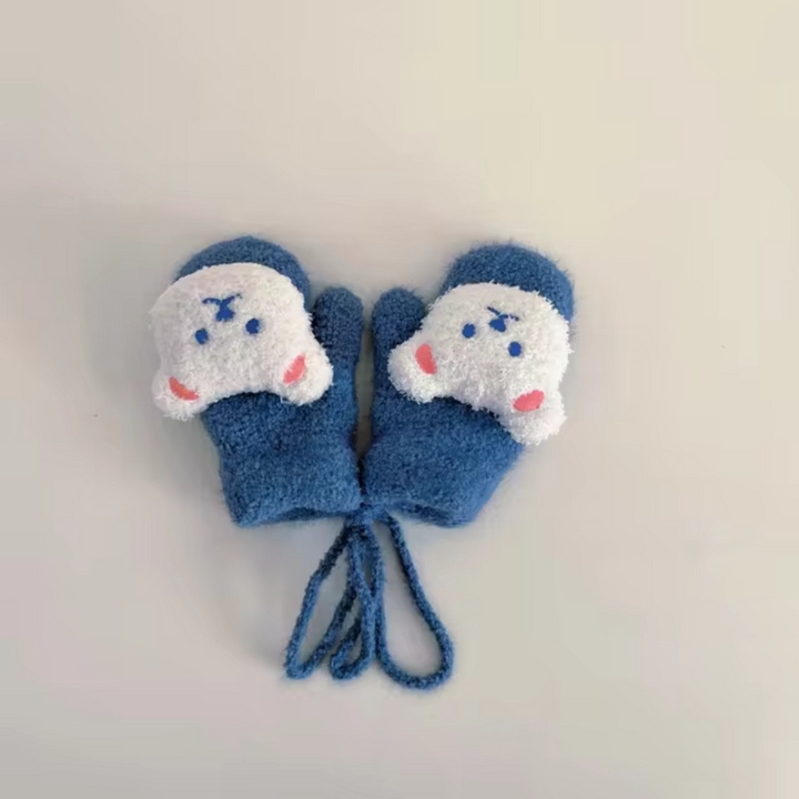 Børne-vinterhandsker med bjørnemotiver – TinyBear handsker