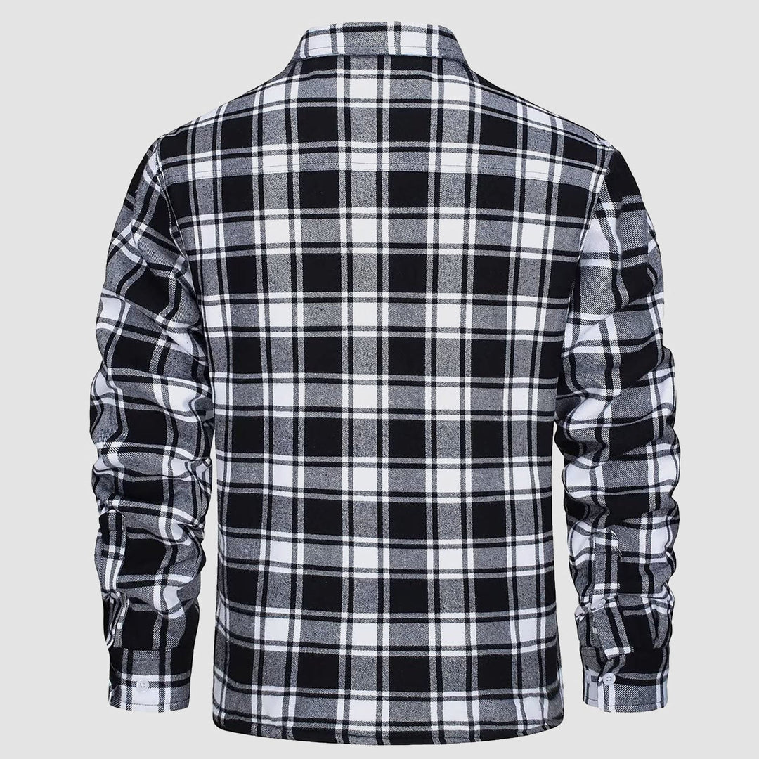 Komfortabel fleece-skjorte - Ruben