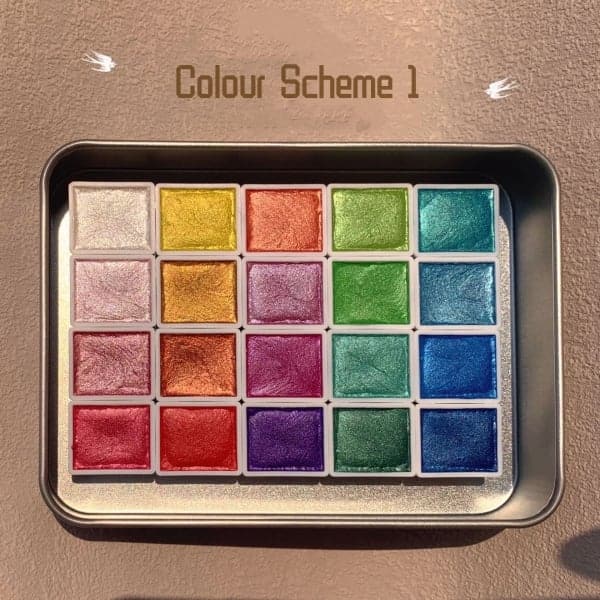 Flerfarvet akvarelmalesæt - ColorCrafter