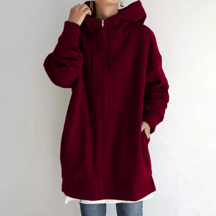Komfortabel damevest med hætte - ComfyHood
